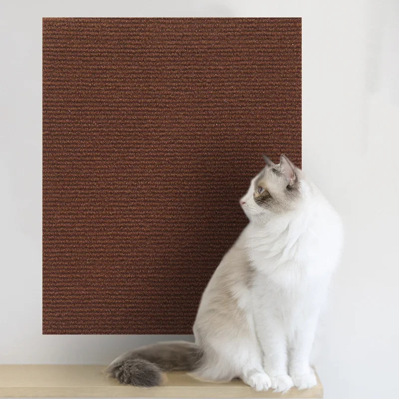 Alfombra Rascadora Autoadhesiva para Gatos | Protector para Sofás y Muebles