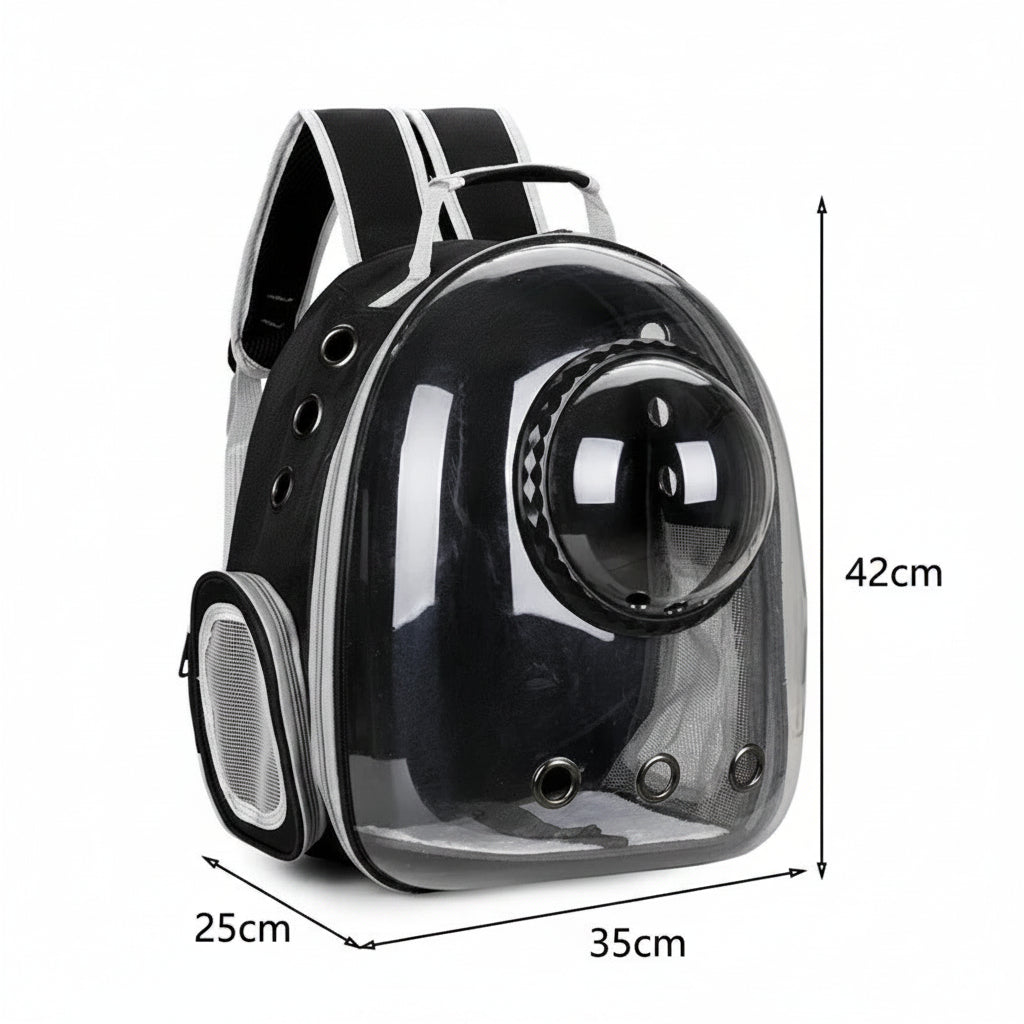 Mochila Transportín Espacial para Perros y Gatos