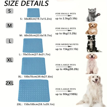 Alfombrilla Refrescante Premium para Perros y Gatos | Confort y Frescura Todo el Verano