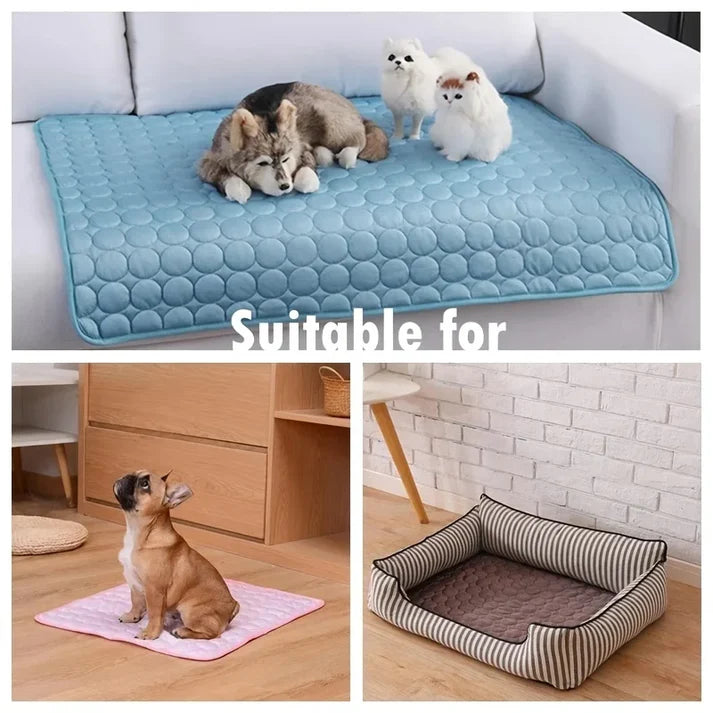 Alfombrilla Refrescante Premium para Perros y Gatos | Confort y Frescura Todo el Verano