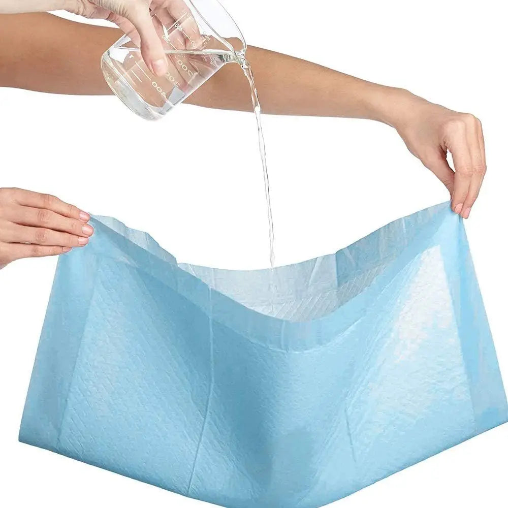 Disposable Puppy Training Pads for Dogs and Cats, Super Absorbent Pee Pads made of High-Density Cellulose and Polymer, Leak Proof and Non-Slip, Ideal for Housebreaking and Odor Control.