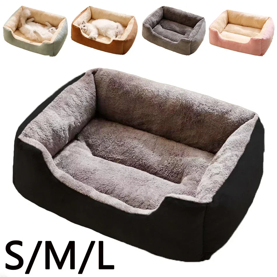 Cesta Cama para Gatos Felpa Suave y Cómoda | Hey Mira Pets