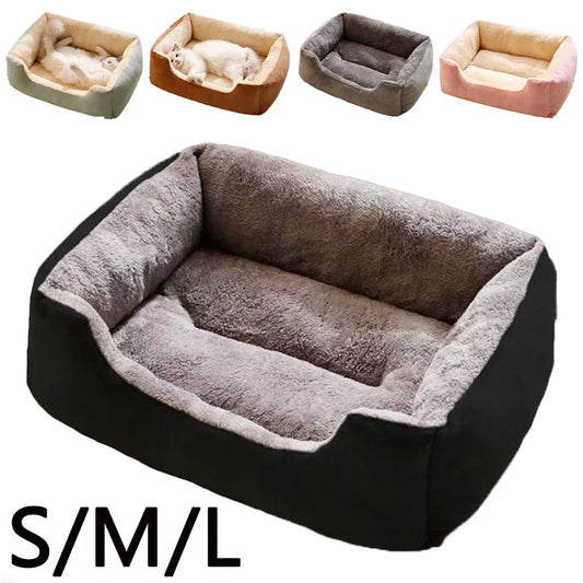 Cesta Cama para Gatos Felpa Suave y Cómoda | Hey Mira Pets