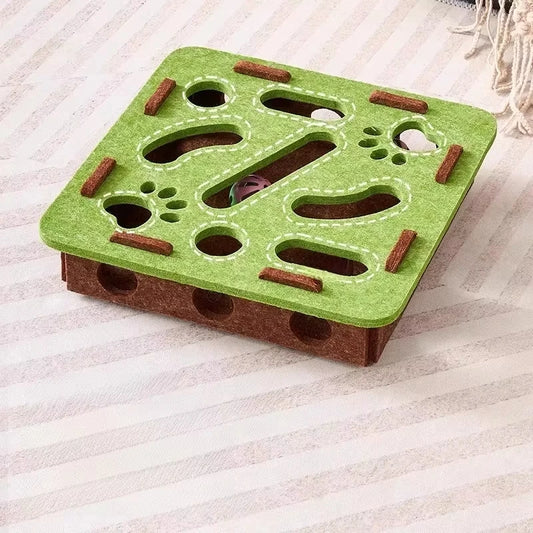 Caja Laberíntica para Gatos