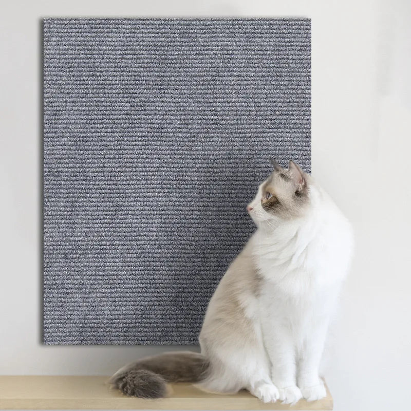 Alfombra Rascadora Autoadhesiva para Gatos | Protector para Sofás y Muebles