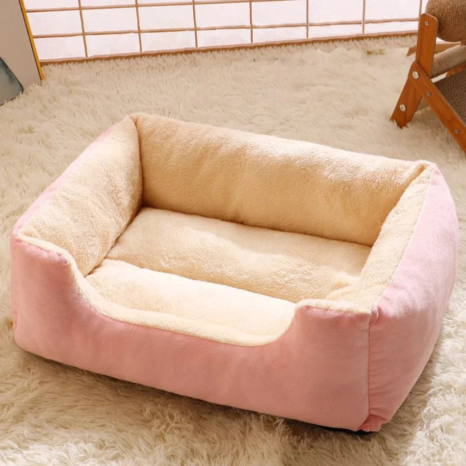 Cesta Cama para Gatos Felpa Suave y Cómoda | Hey Mira Pets
