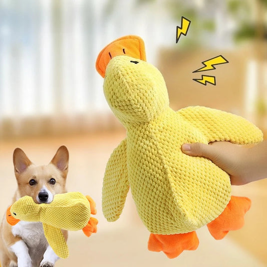 Pato de Peluche Premium para Perros | Resistente, Suave y con Sonido